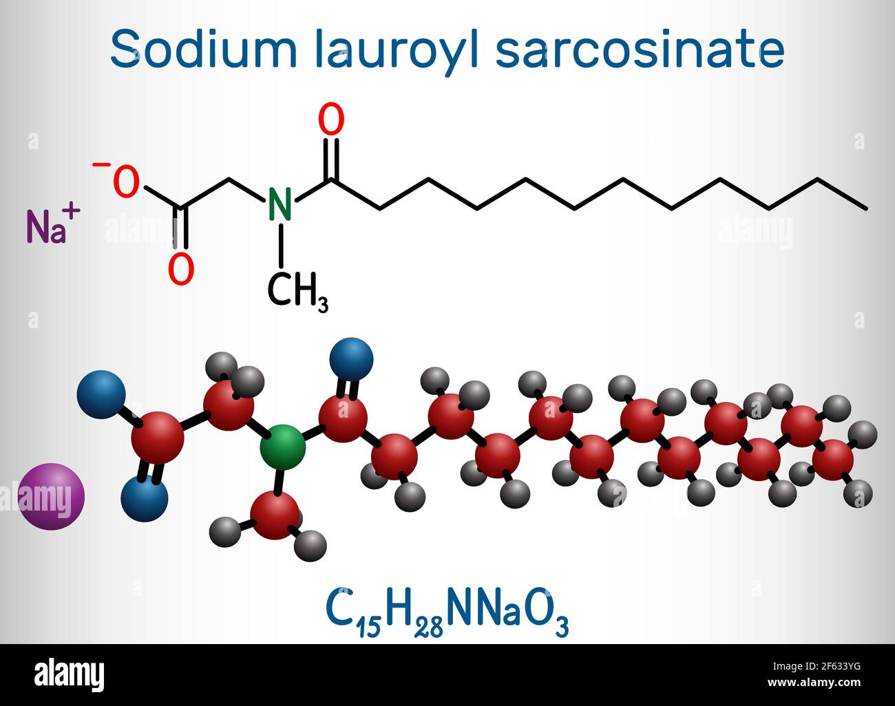 Лаурил саркозинат натрия (Мягкий ПАВ Sodium lauroyl sarcosinate)