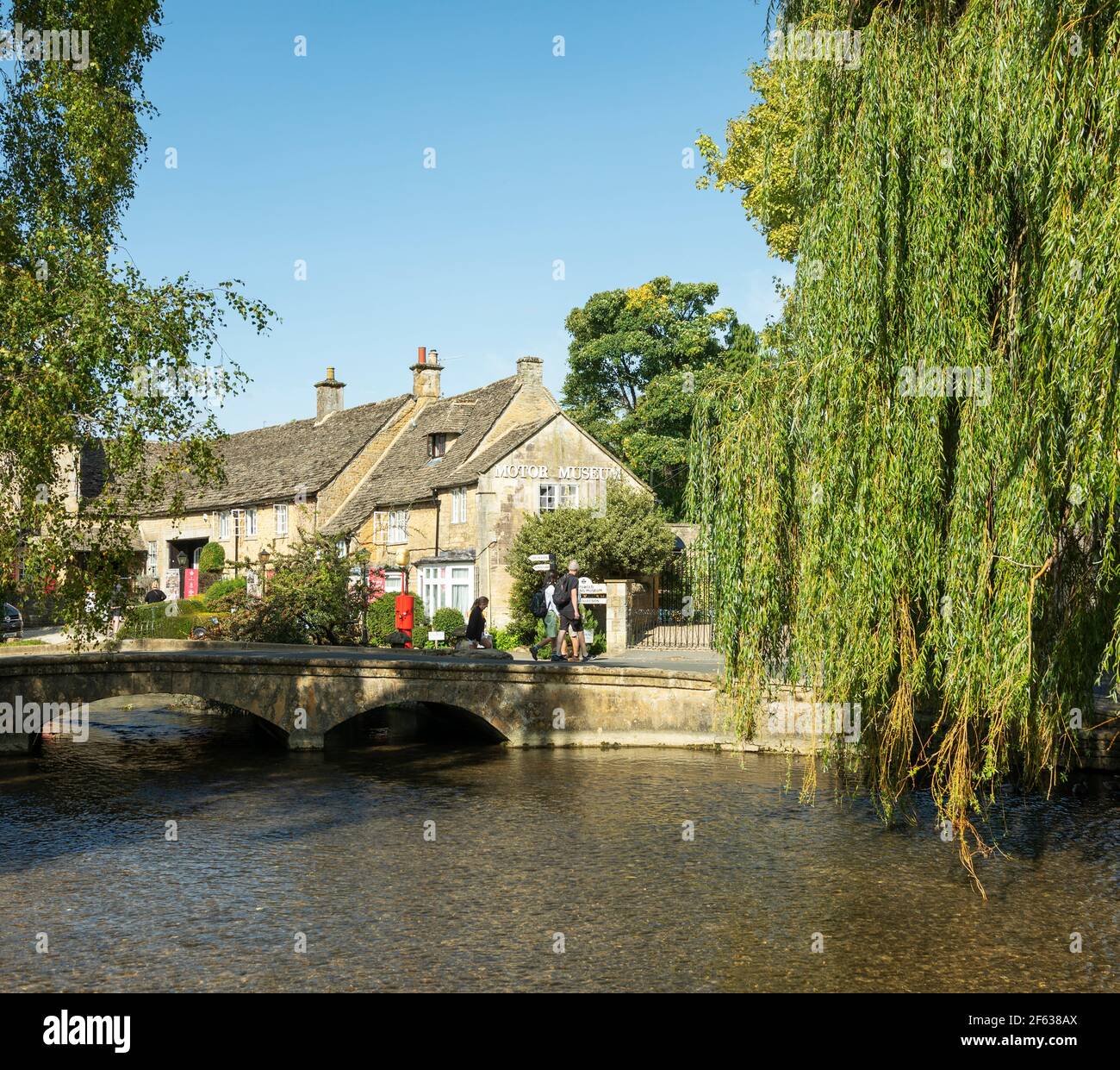 Bourton on the Water, Cotswolds, Gloucestershire, England, UK, Europe Stock Photo