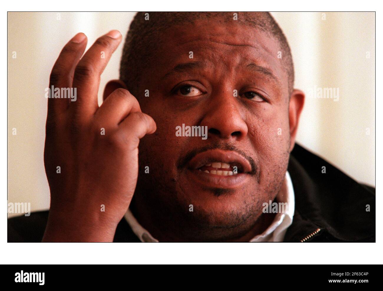 Forest Whitaker actor/Producer in London April 2000 Stock Photo - Alamy