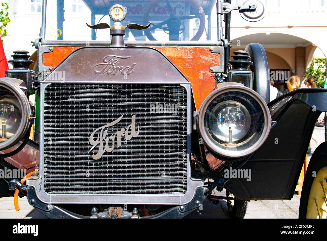 Vintage antique and  classic care type Ford Stock Photo