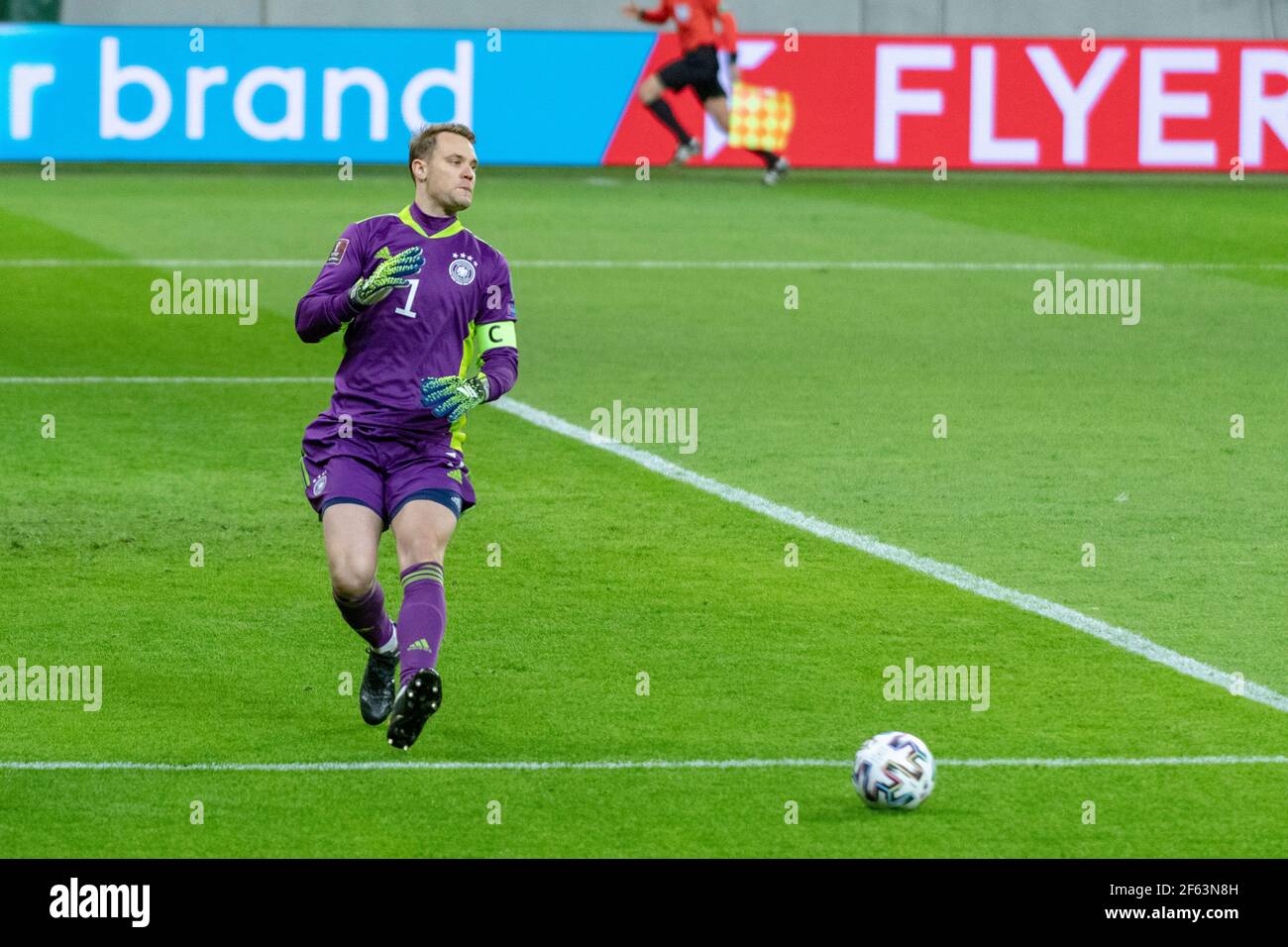 Bucharest Romania 28th Mar 2021 Manuel Neuer 1 Of Germany During The Fifa World Cup 2022 Qualifying Round Match Between The National Teams Of Romania And Germany At National Arena In Bucharest