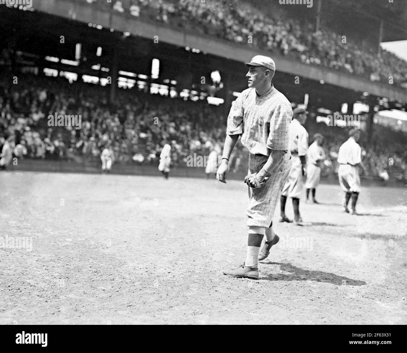 Edward Joseph ( Jeff ) Pfeffer, Brooklyn Robins, Ebbets Field, Brooklyn 1916. Stock Photo