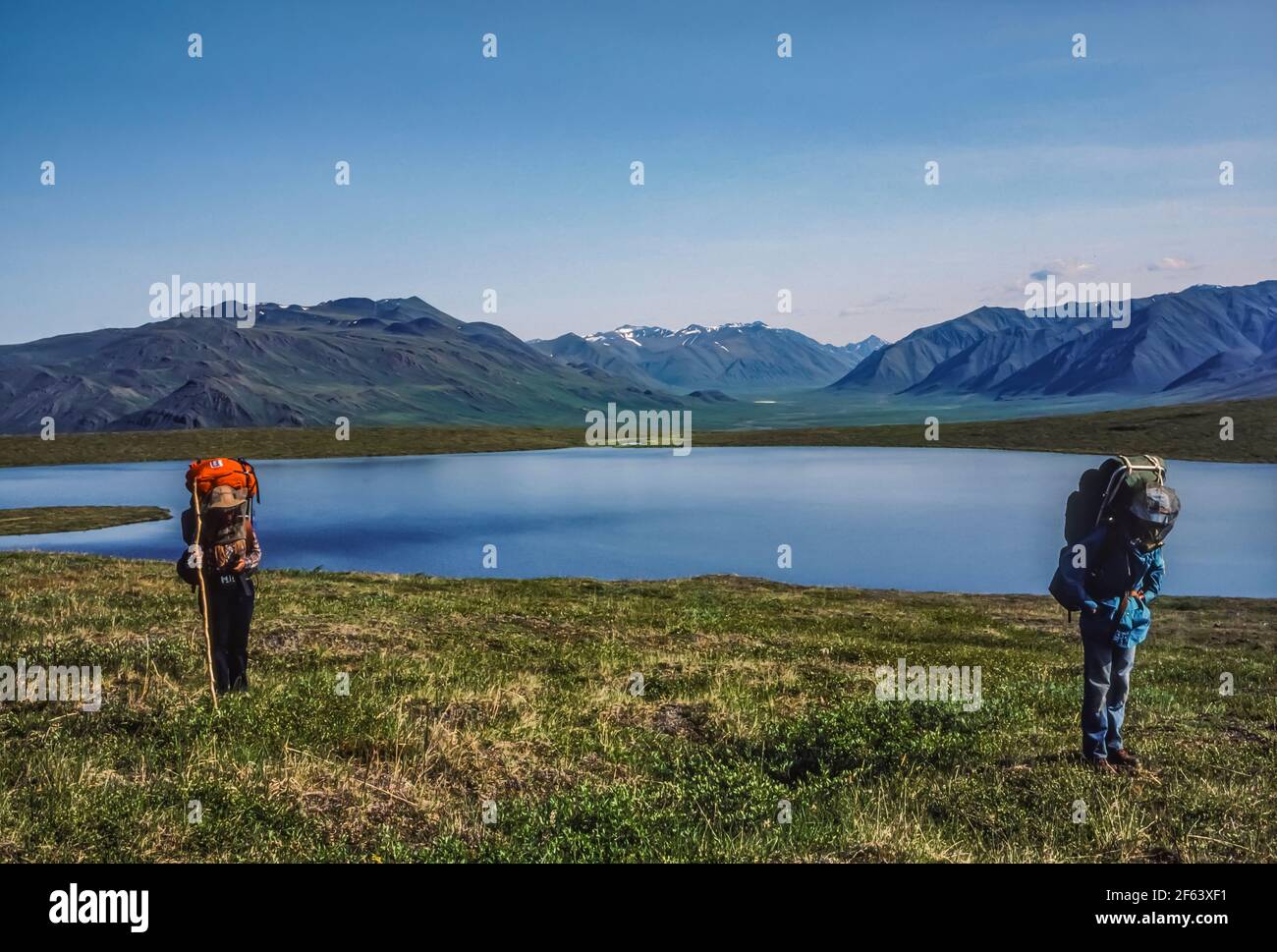 Backpacking in 1984 in Gates of the Arctic National Park, Brooks Range