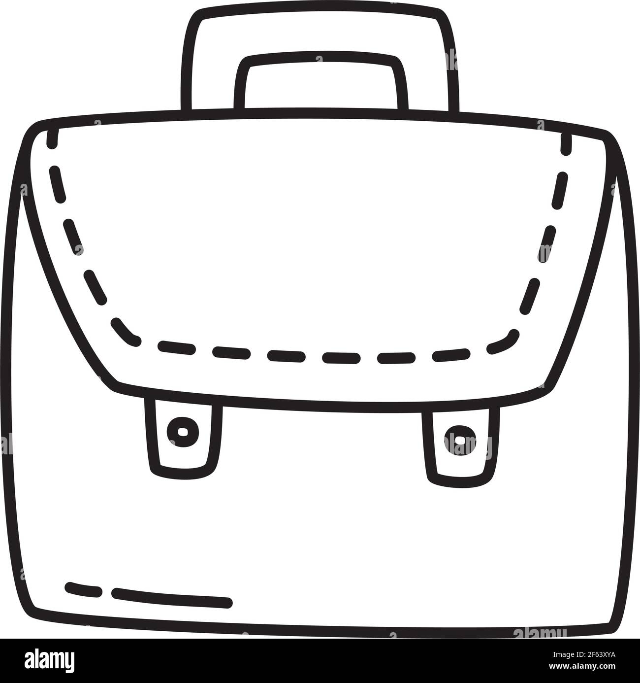Doodle briefcase Cut Out Stock Images & Pictures - Page 3 - Alamy