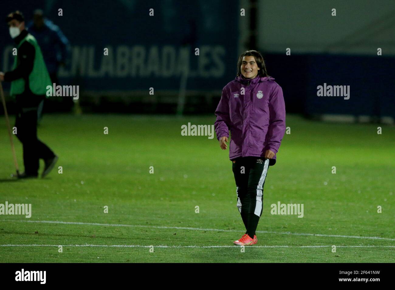 Fuenlabrada Madrid Spain 29 03 2021 Mallorca Mexican Player Luka Romero Aged 16c F Fuenlabrada Against R C D