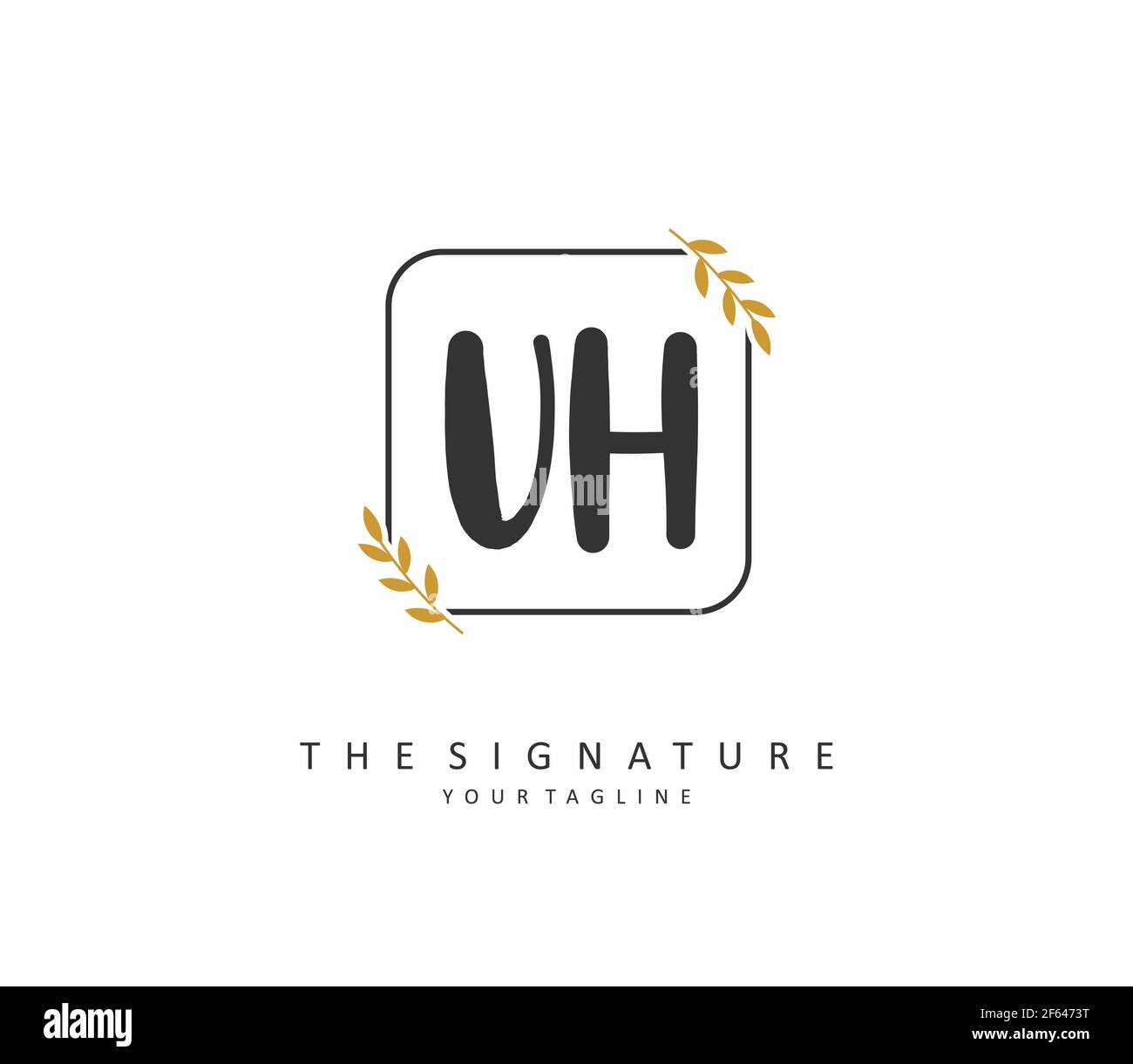 u-h-uh-initial-letter-handwriting-and-signature-logo-a-concept