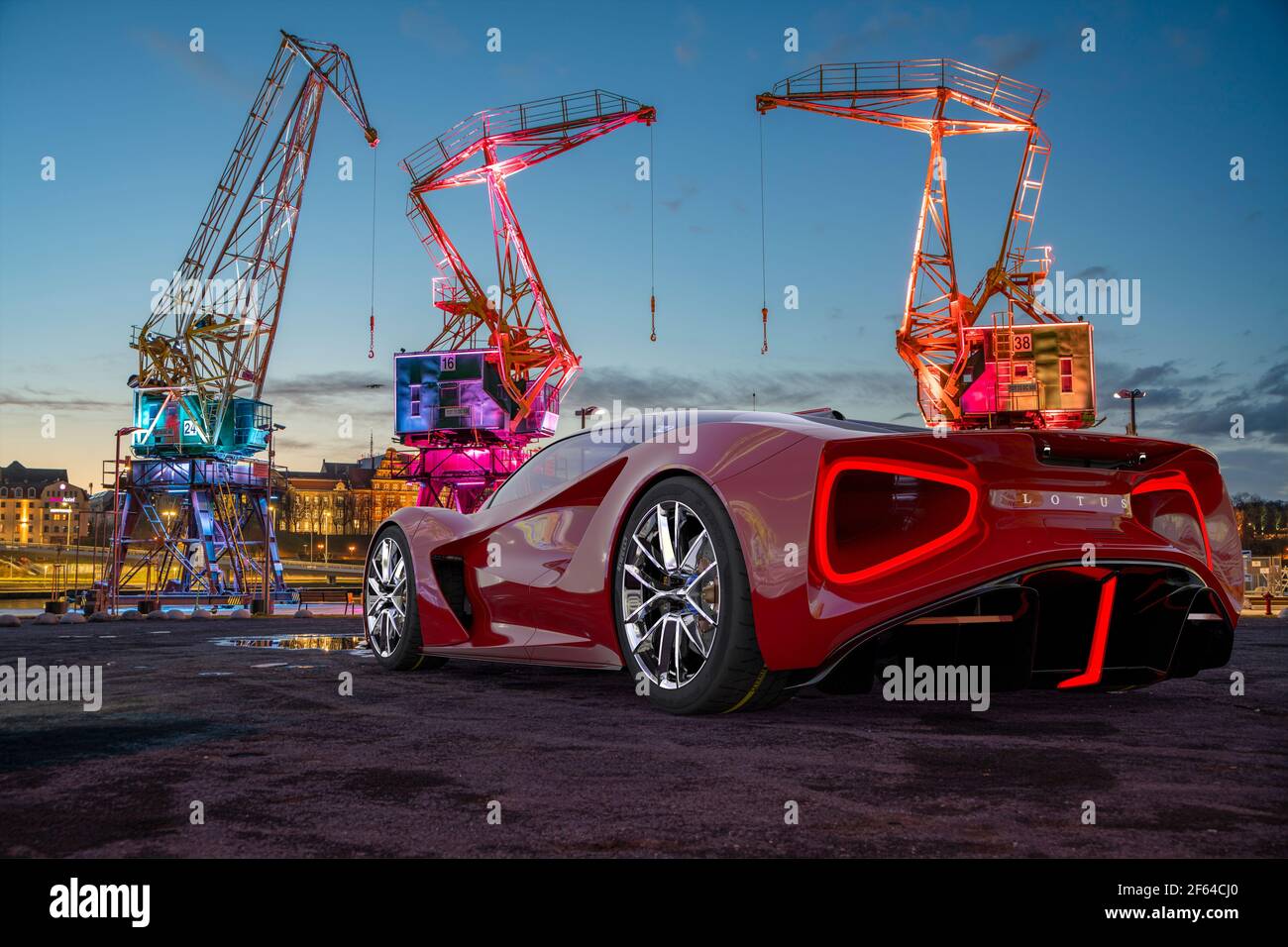 Lotus Evija is a limited production electric sports car to be