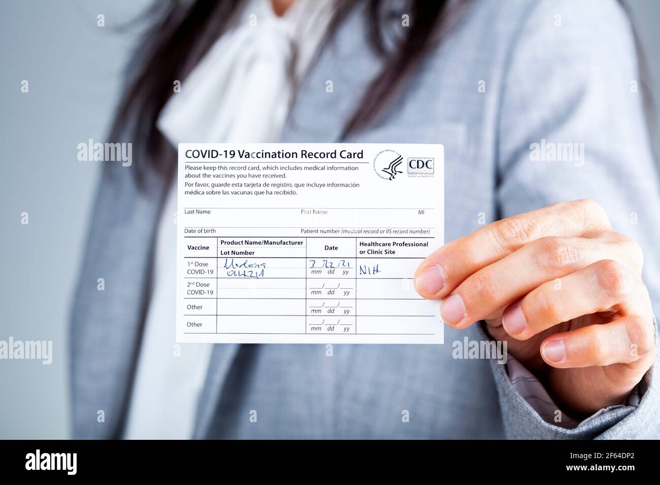Immunization Record High Resolution Stock Photography And Images Alamy
