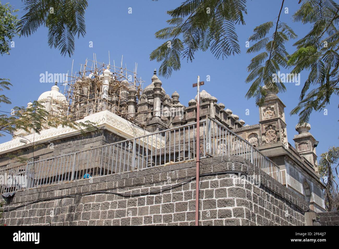 bhuleshwar, pune, maharashtra, india - ancient hindu temple Stock Photo