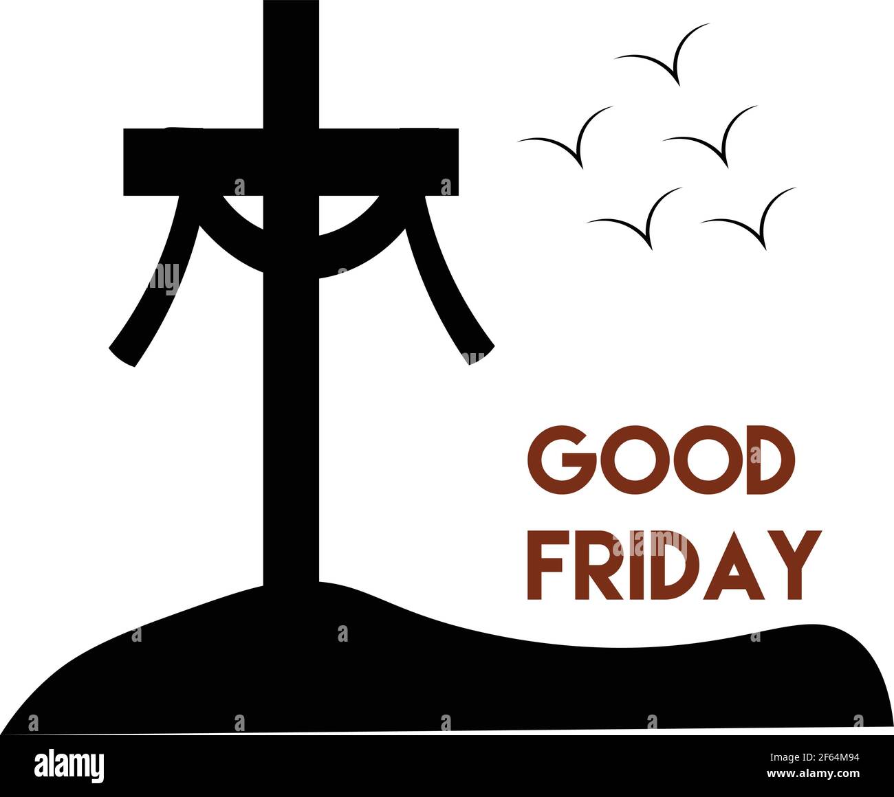 Holy Week before Easter, Lent Season, Good Friday crucifixion of Jesus