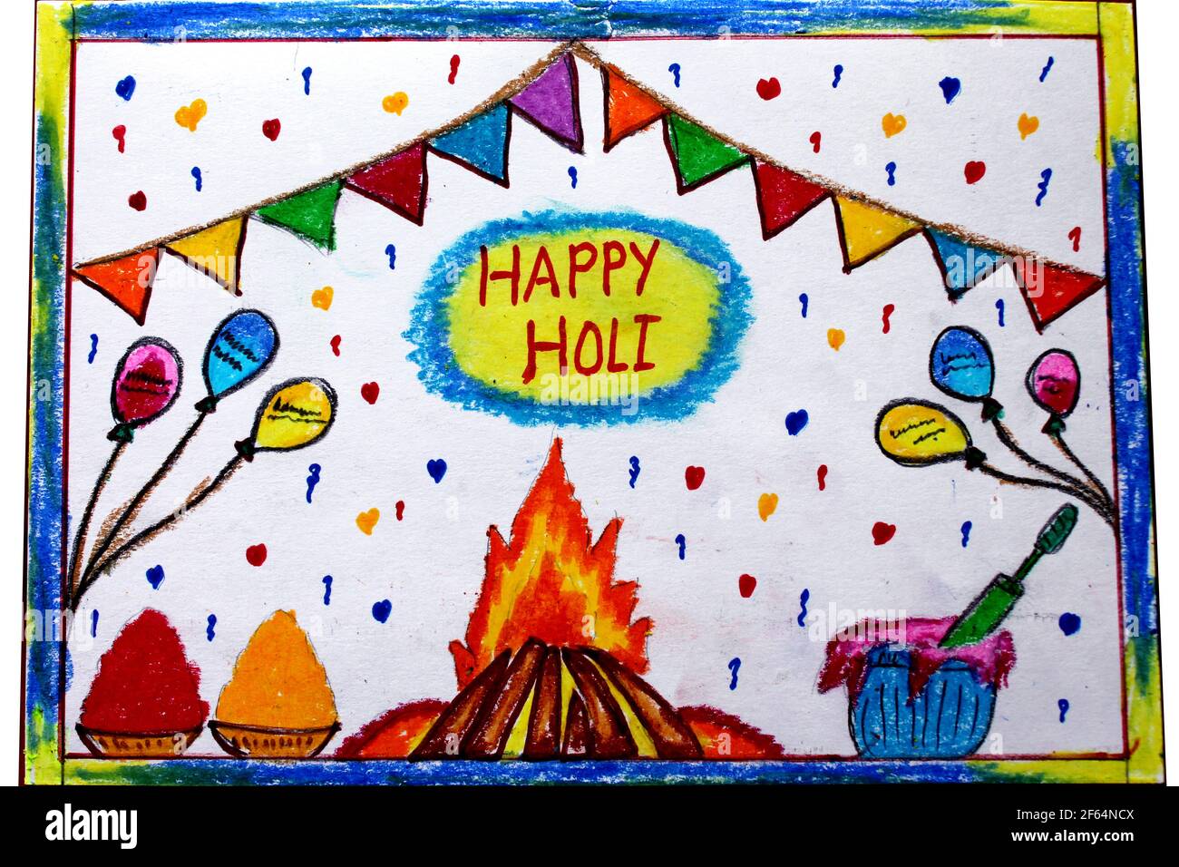 DC_Arts - #Happy_Holi Easy holi drawing for kids and... | Facebook-saigonsouth.com.vn