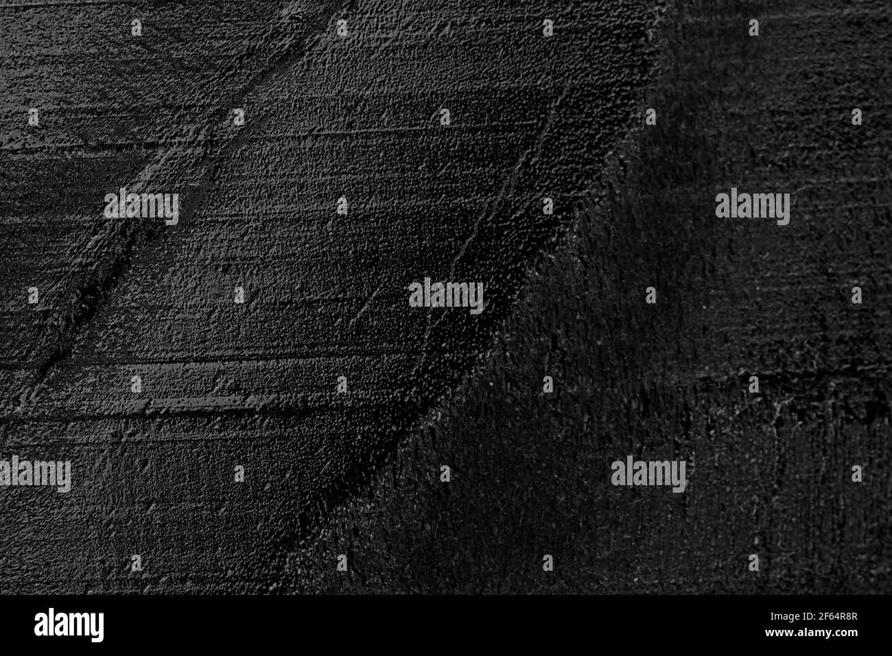 Tabletop of surface Black wood texture background Blank with fantastic copy space for design or add text to make the work look more better interesting Stock Photo