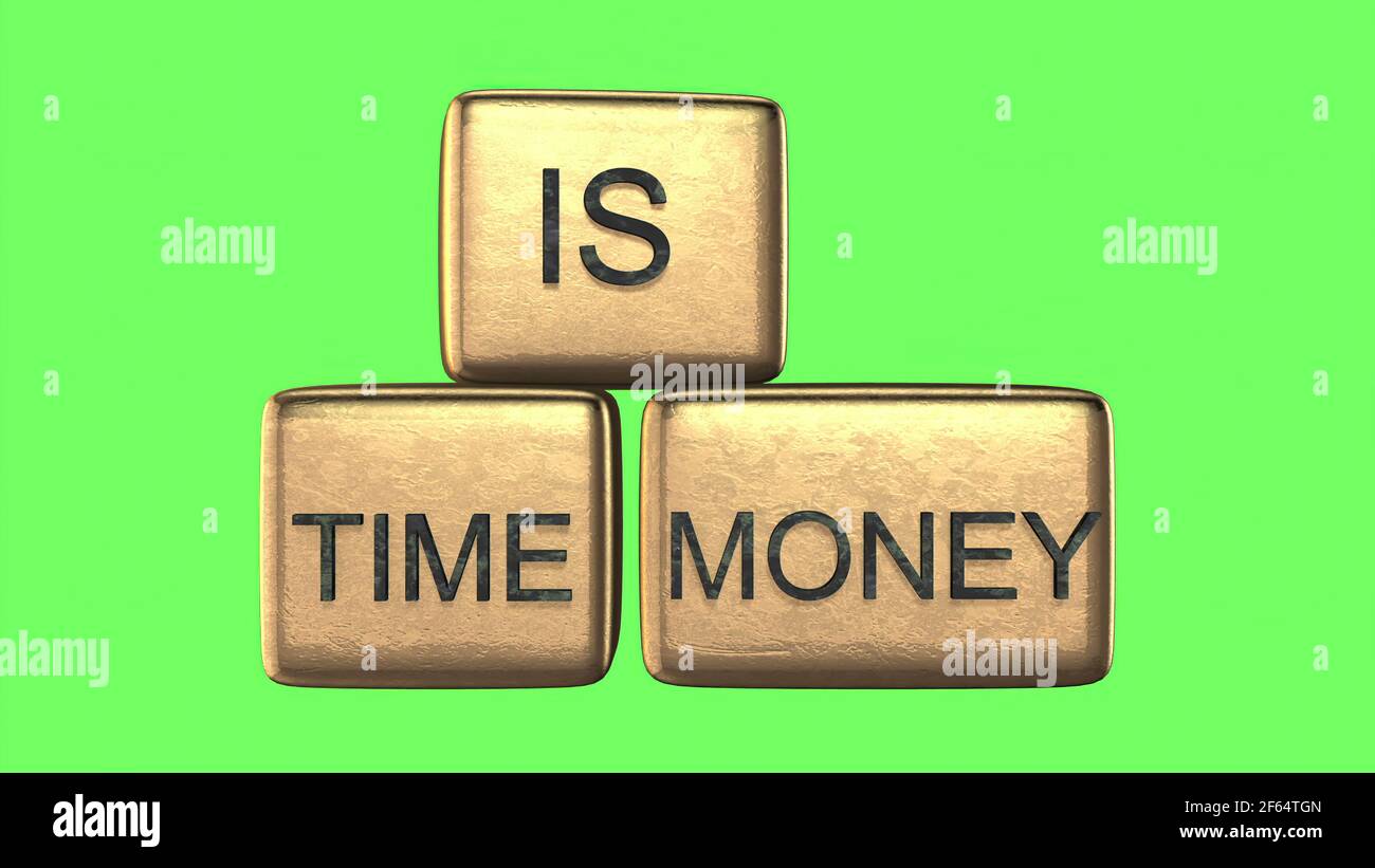 3d rendering golden cubes word hi-res stock photography and images - Alamy