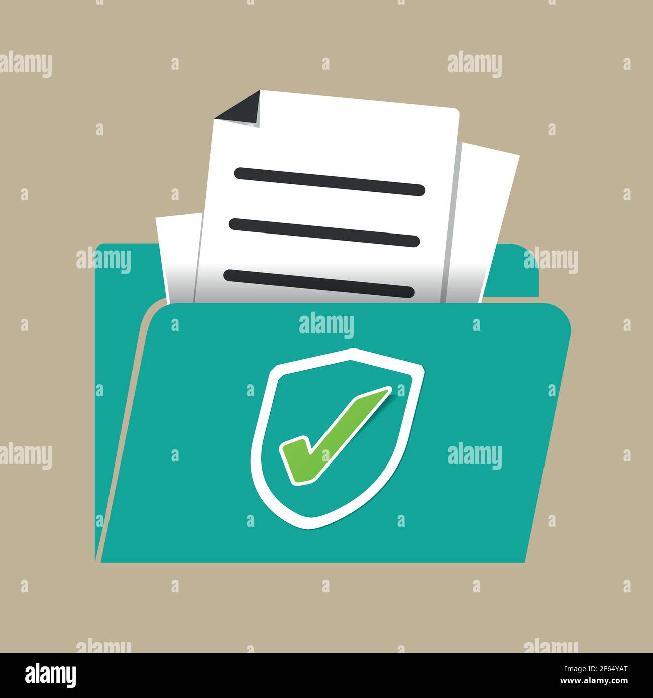 Folder archive Stock Vector Images - Alamy