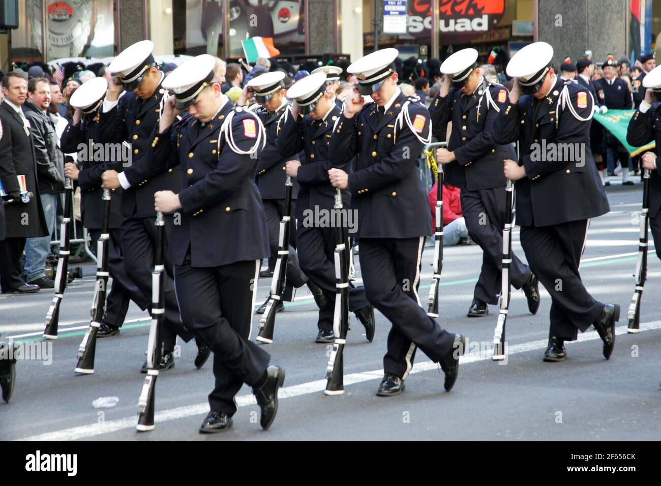 New York City, North America, St Patricks Day parade 17 March 2006