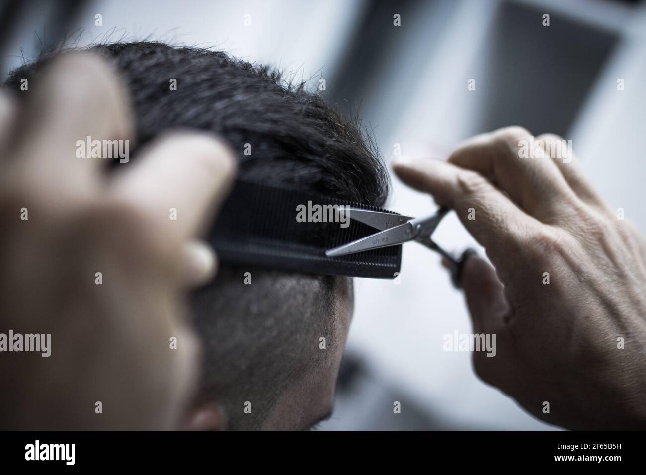 Barber Stock Photo