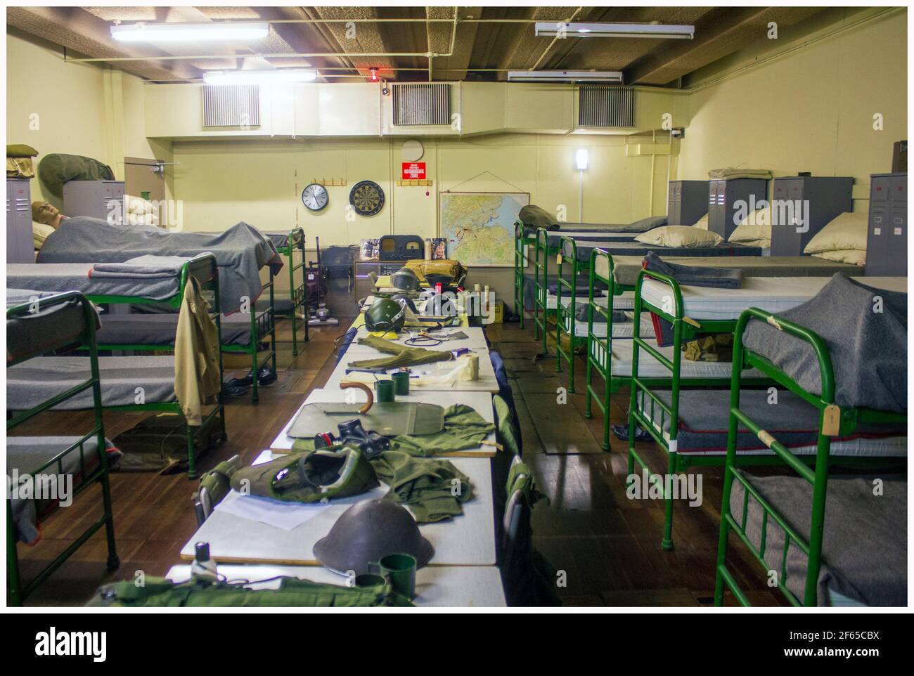 Inside The Secret Bunker Stock Photo Alamy Inside The Secret Bunker Stock Photo Alamy
