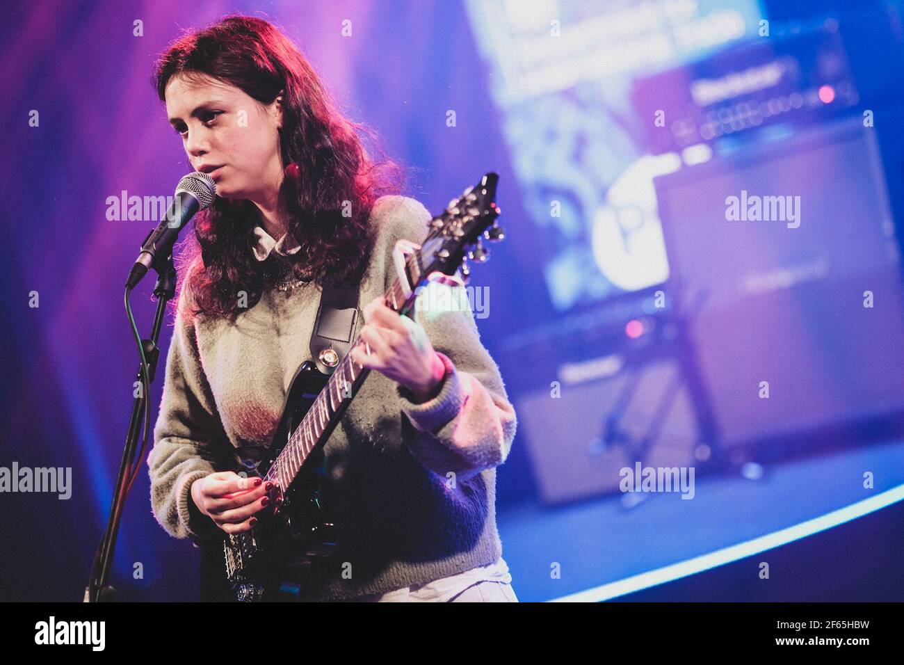 Sinead O'Brien performs for the British Music Embassy as part of SXSW  Online 2021 Stock Photo - Alamy