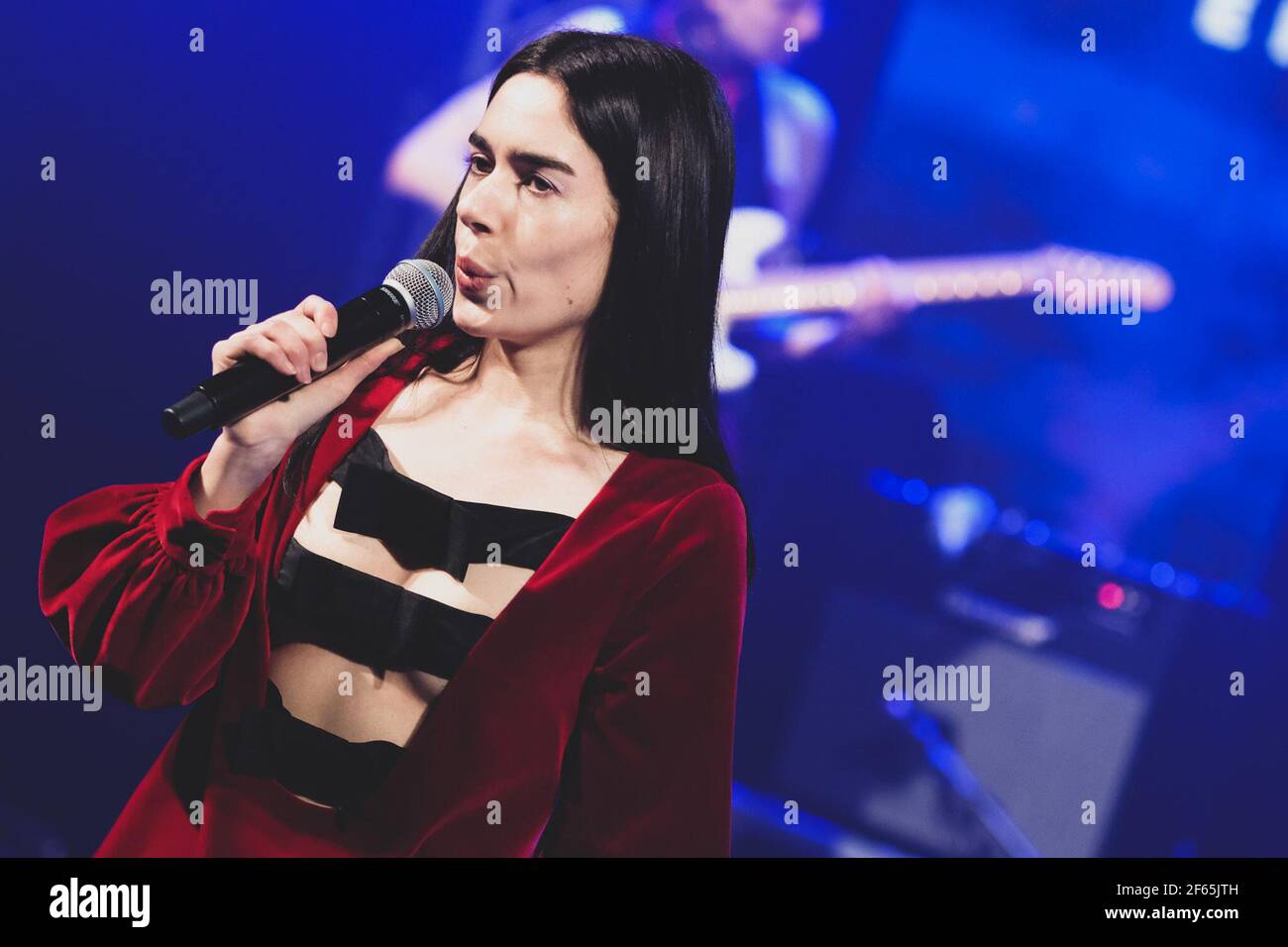 Sinead O'Brien performs for the British Music Embassy as part of SXSW  Online 2021 Stock Photo - Alamy