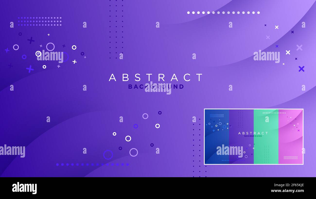 Purple abstract background with diagonal line waves vector illustration. Stock Vector