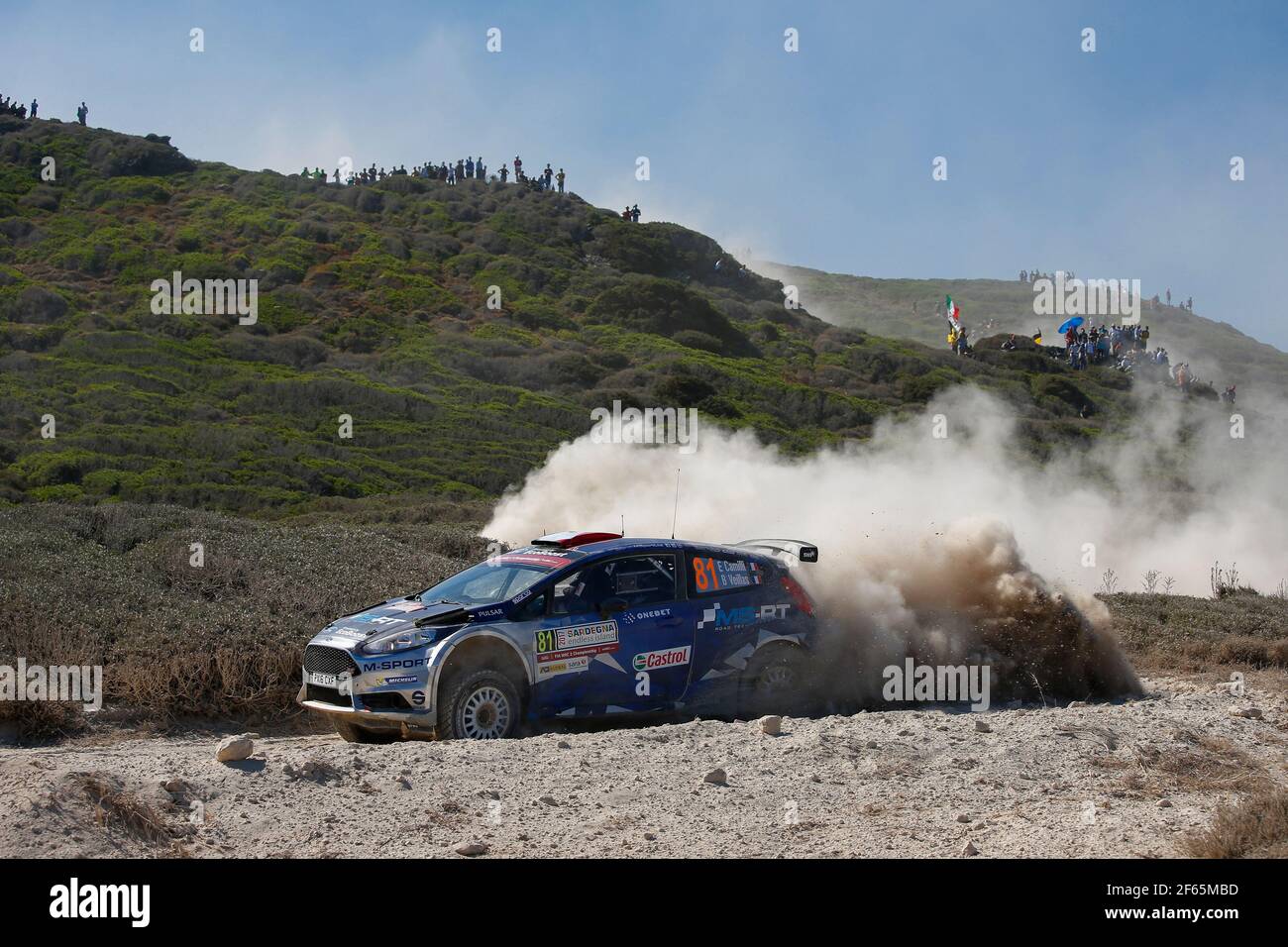 Eric Strada Rally 81 M-SPORT WORLD RALLY TEAM, CAMILLI Eric (ira) and VEILLAS Benjamin ...