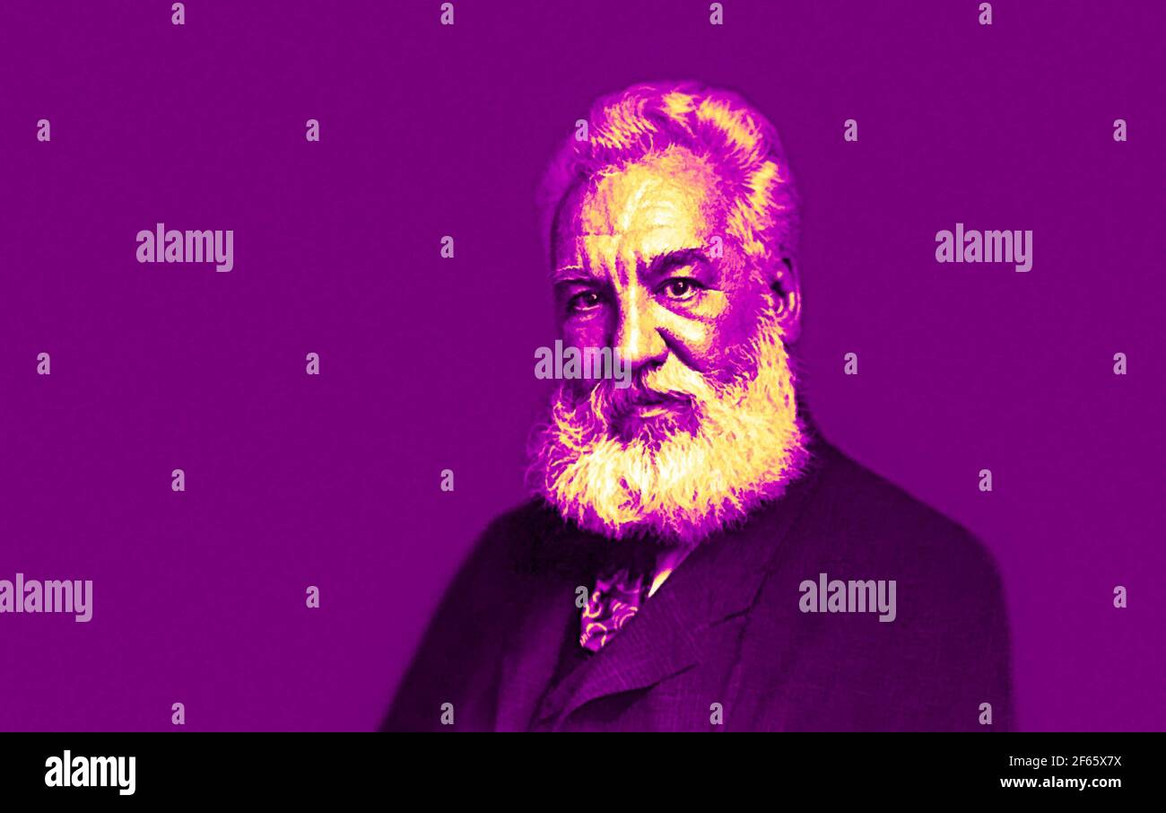 Alexander Graham Bell, 1847 – 1922, inventor, scientist, and engineer ...