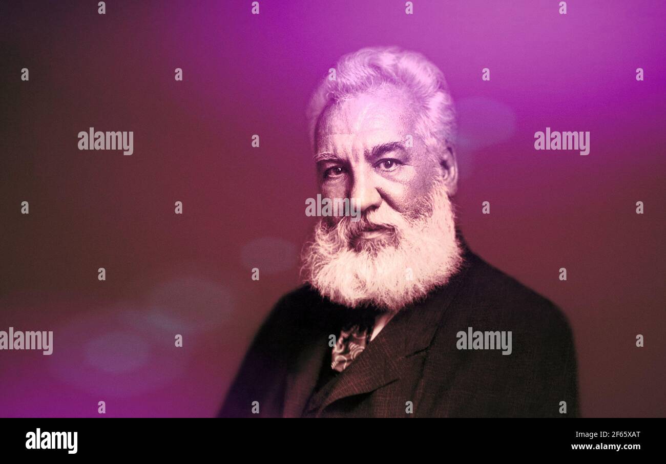 Alexander Graham Bell, 1847 1922, inventor, scientist, and engineer