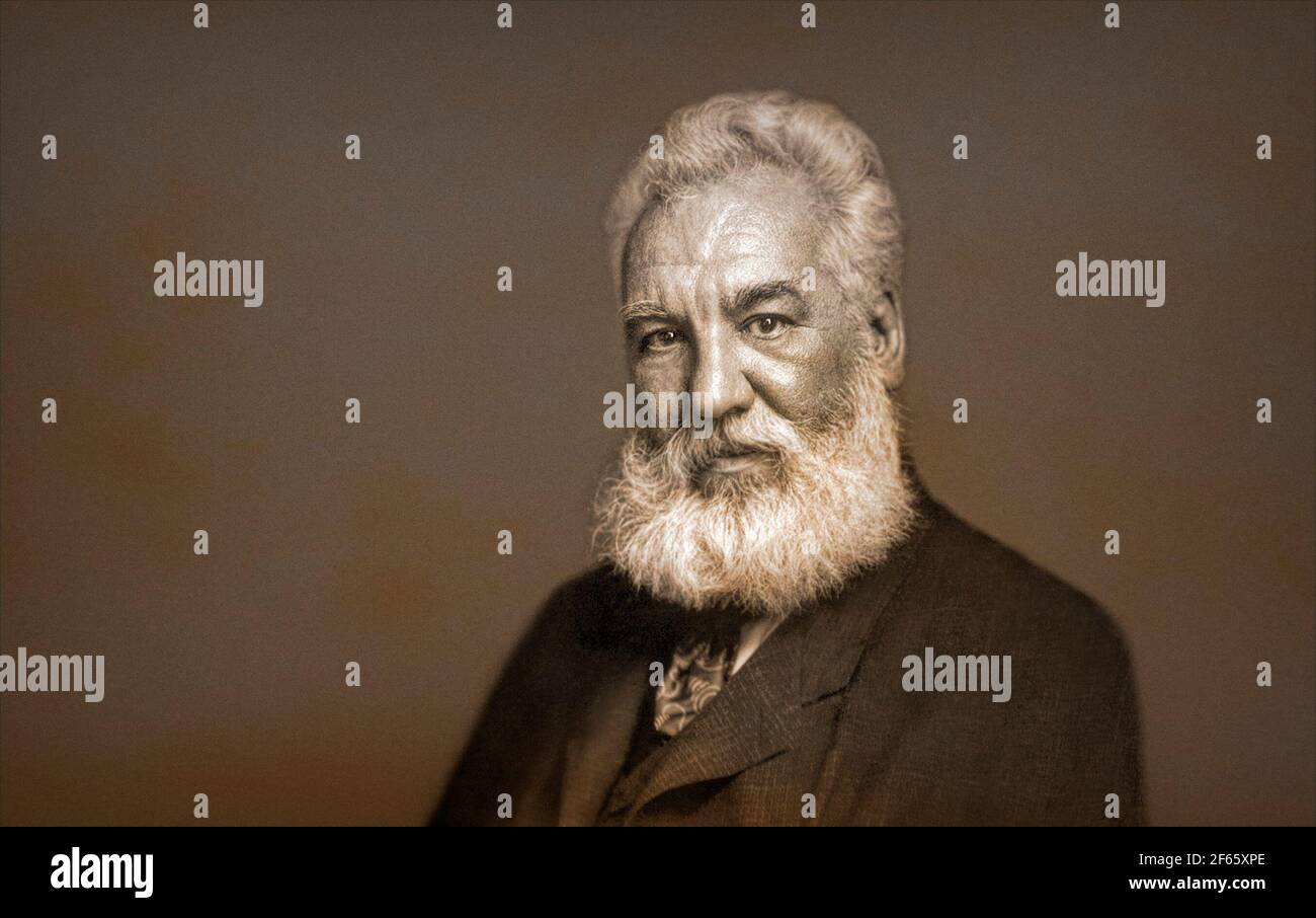 Alexander Graham Bell, 1847 1922, inventor, scientist, and engineer