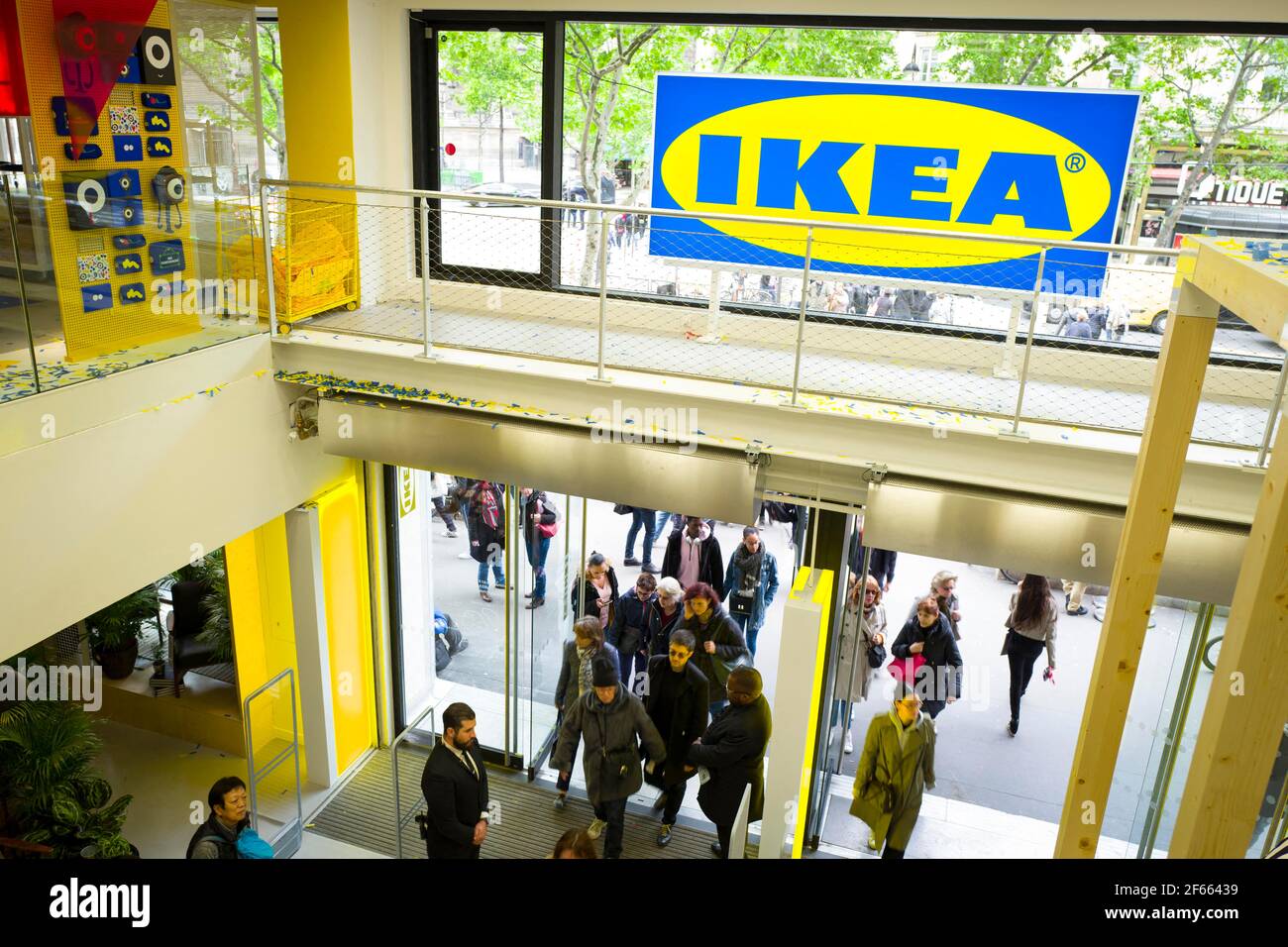 File photo - Opening of an Ikea Store Place de la Madeleine, Paris, France  on may 6, 2019. - Three years in prison, including one closed, were  required this Tuesday, March 30