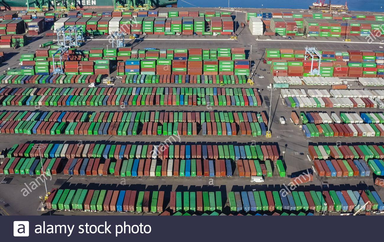 Evergreen Containers High Resolution Stock Photography and Images Alamy