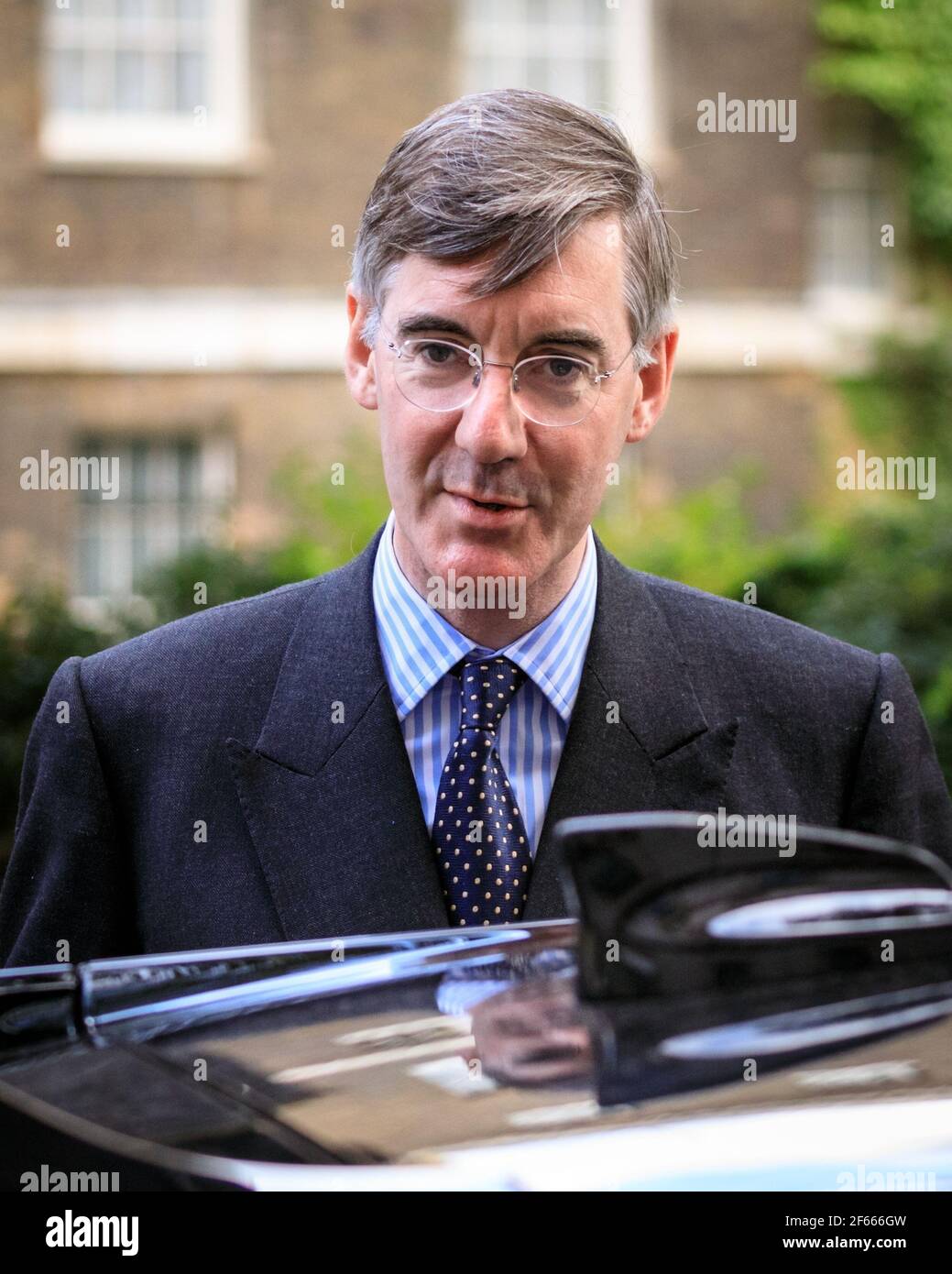 Mp Rees Morgan Group leaving street house hi-res stock photography and images - Alamy