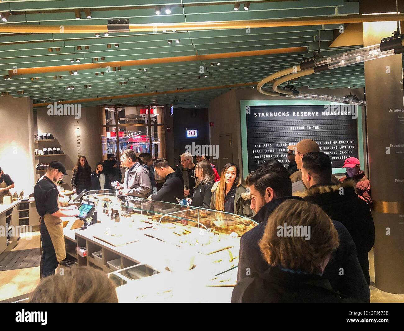 The Starbucks Reserve Roastery Chicago is the world's largest Starbucks