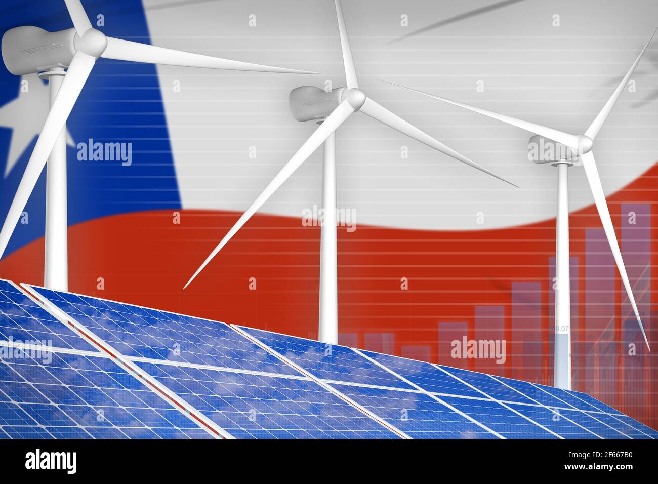 Solar panel wind turbine chile hi-res stock photography and images - Alamy