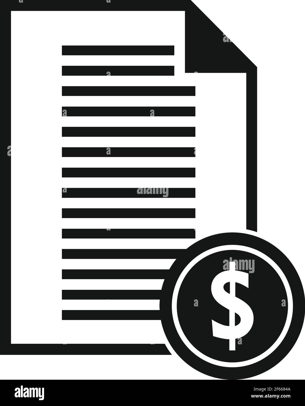 Money paper icon, simple style Stock Vector Image & Art - Alamy