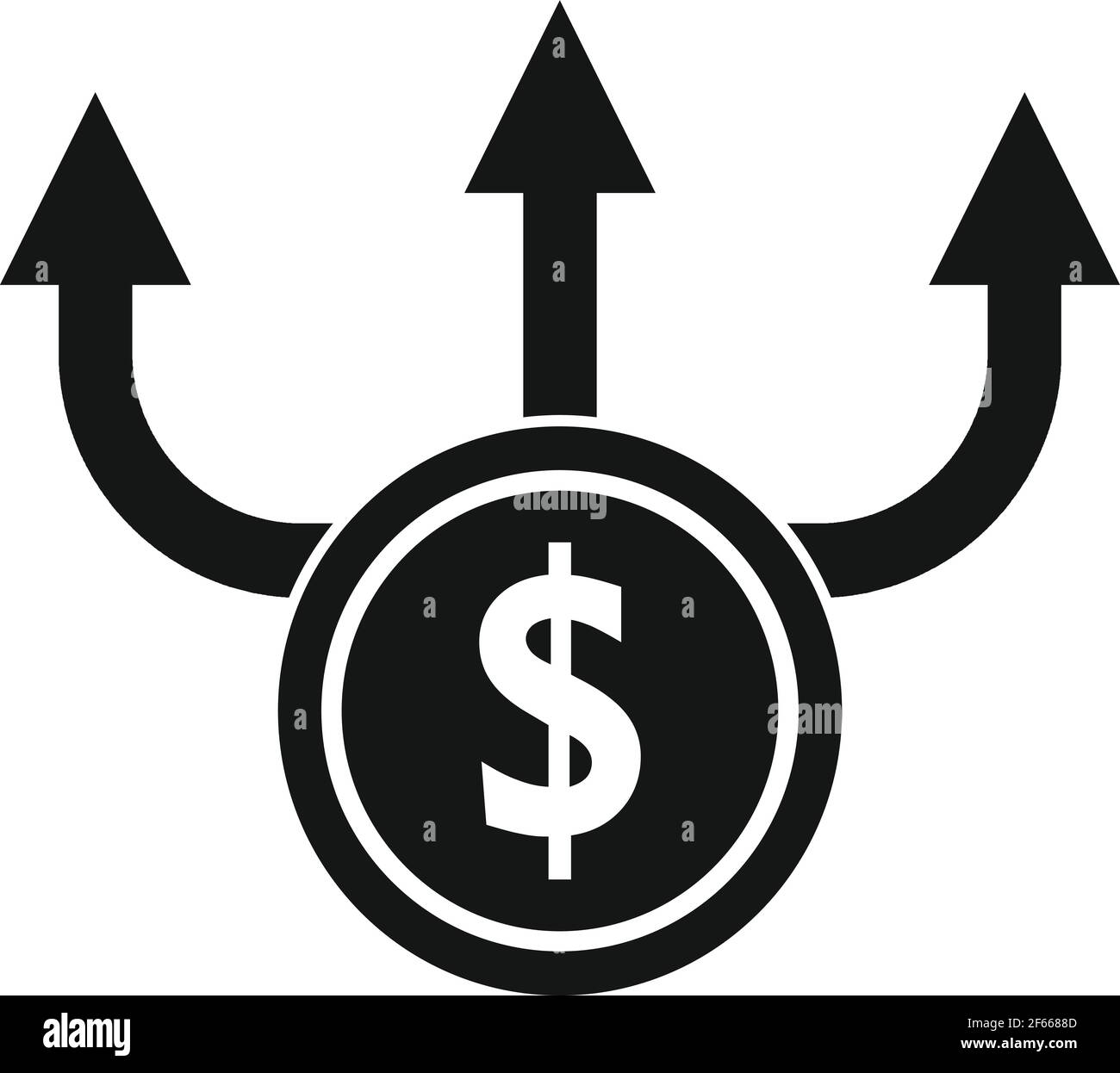 Broker money scheme icon, simple style Stock Vector Image & Art - Alamy