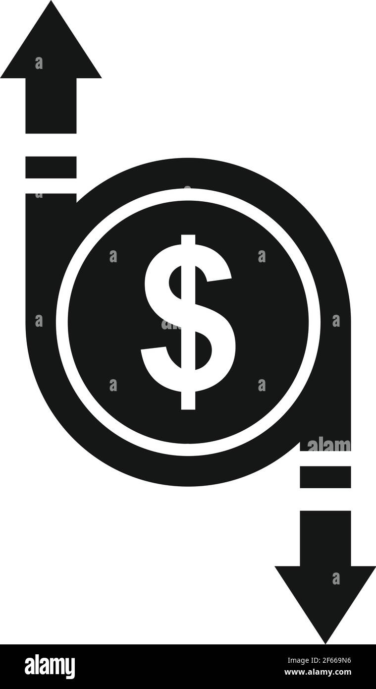 Trader money exchange icon, simple style Stock Vector Image & Art - Alamy