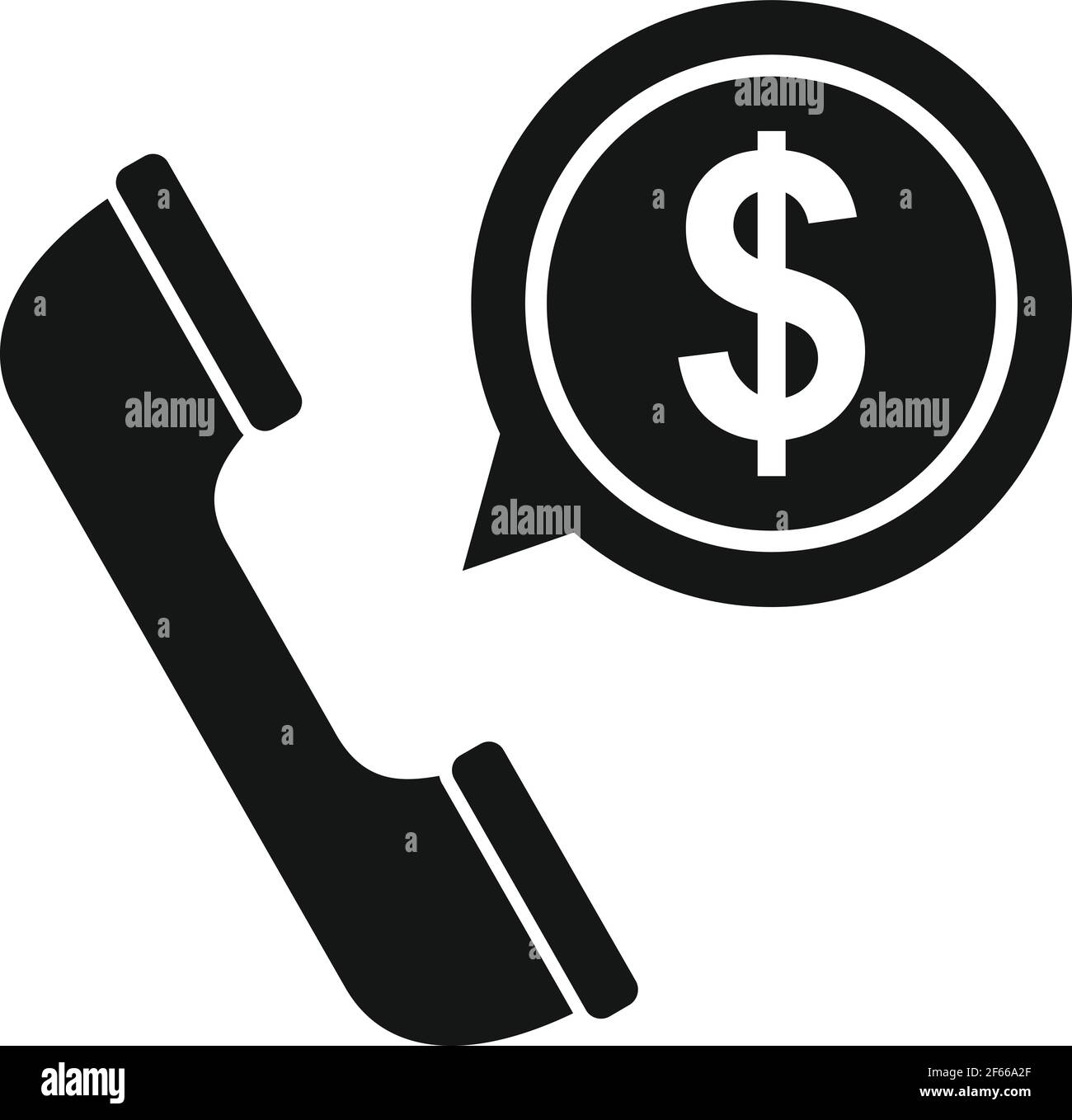 Trader money call icon, simple style Stock Vector Image & Art - Alamy