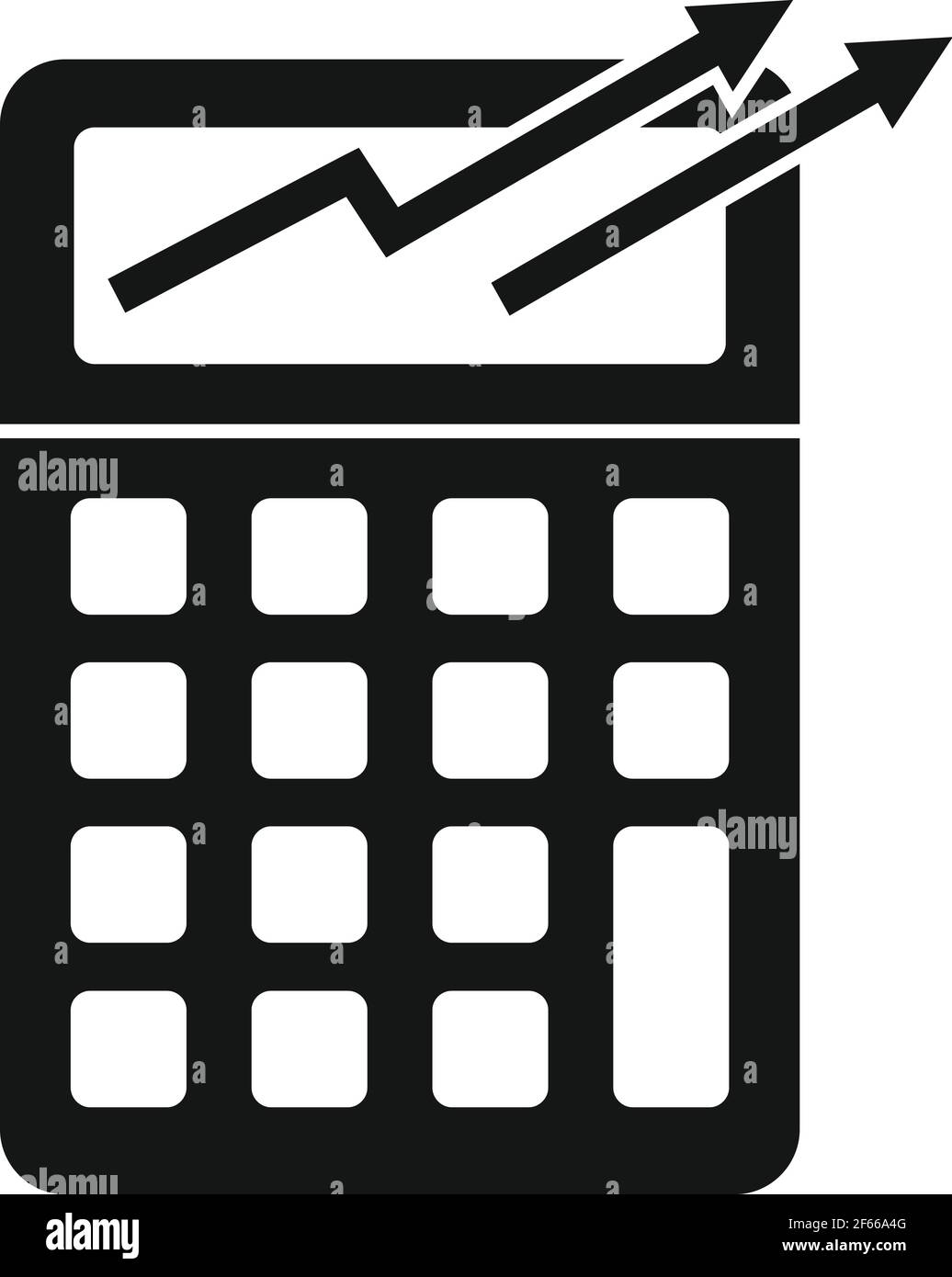 Trader calculator icon, simple style Stock Vector Image & Art - Alamy