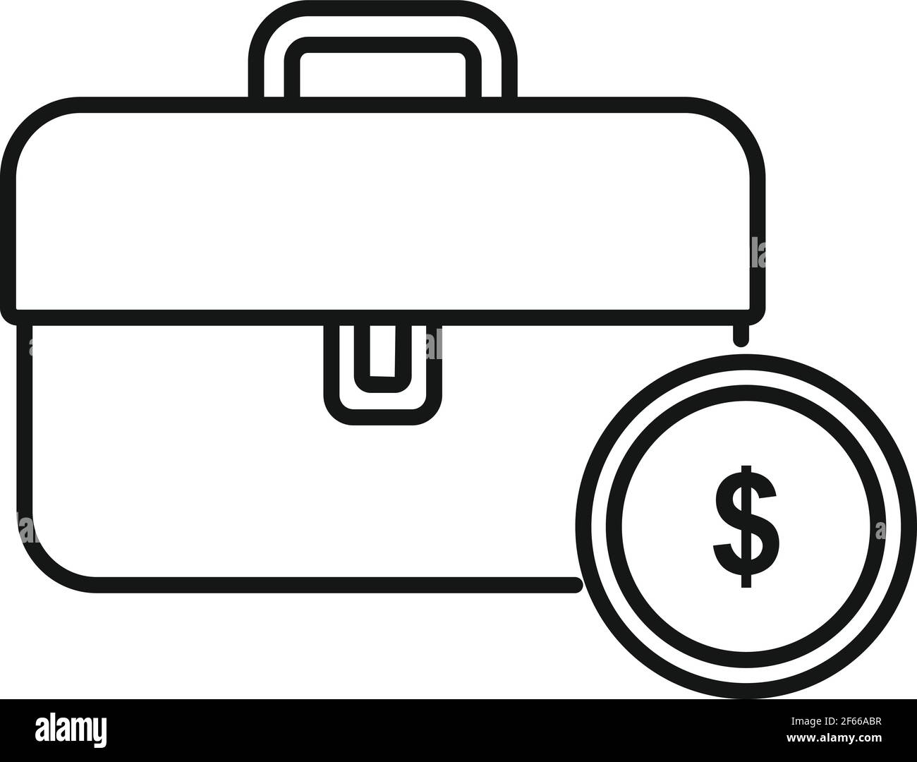Trade money case icon, outline style Stock Vector Image & Art - Alamy