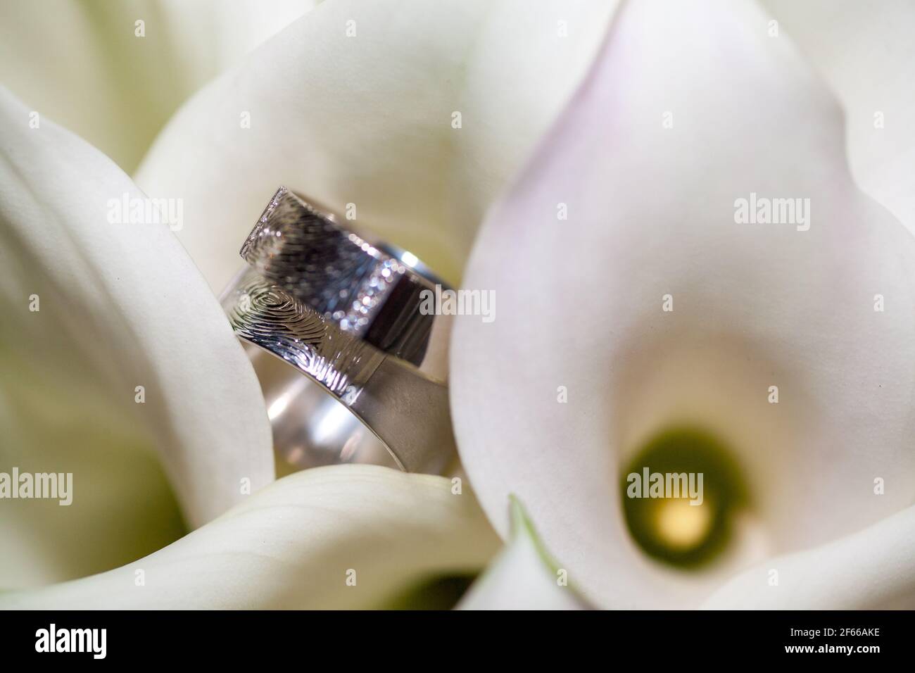 Calla lily butterfly hot sale engagement ring