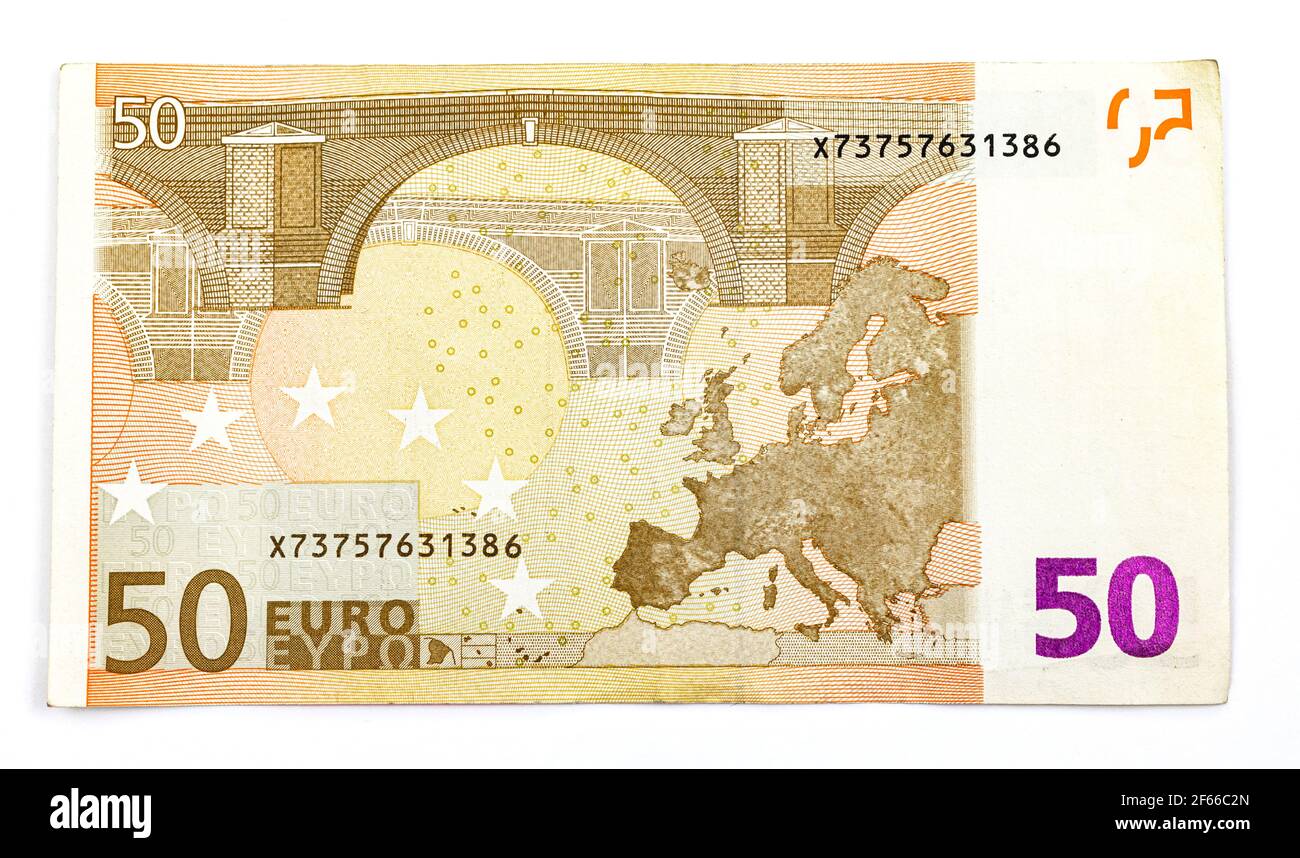 100 euro banknote back hi-res stock photography and images - Alamy