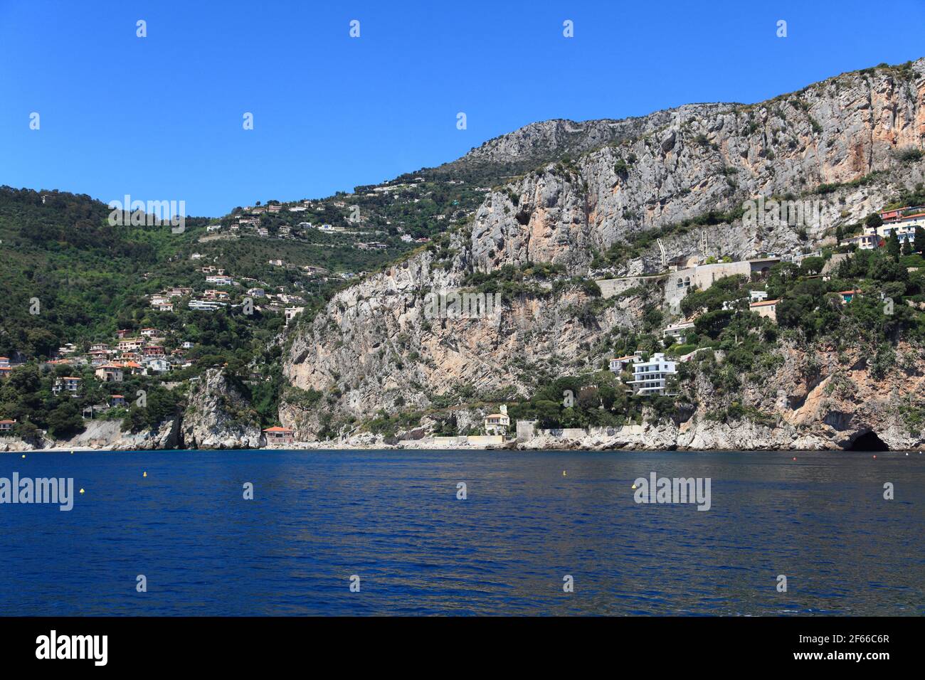 Cap d'Ail, Cote d'Azur, French Riviera, Mediterranean, Provence, France, Europe Stock Photo