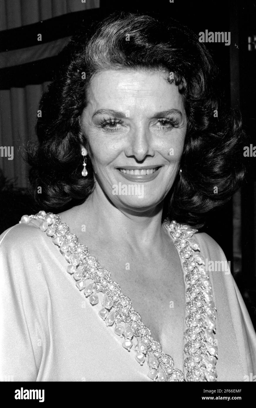 Jane Russell  October 25, 1980. Credit: Ralph Dominguez/MediaPunch Stock Photo