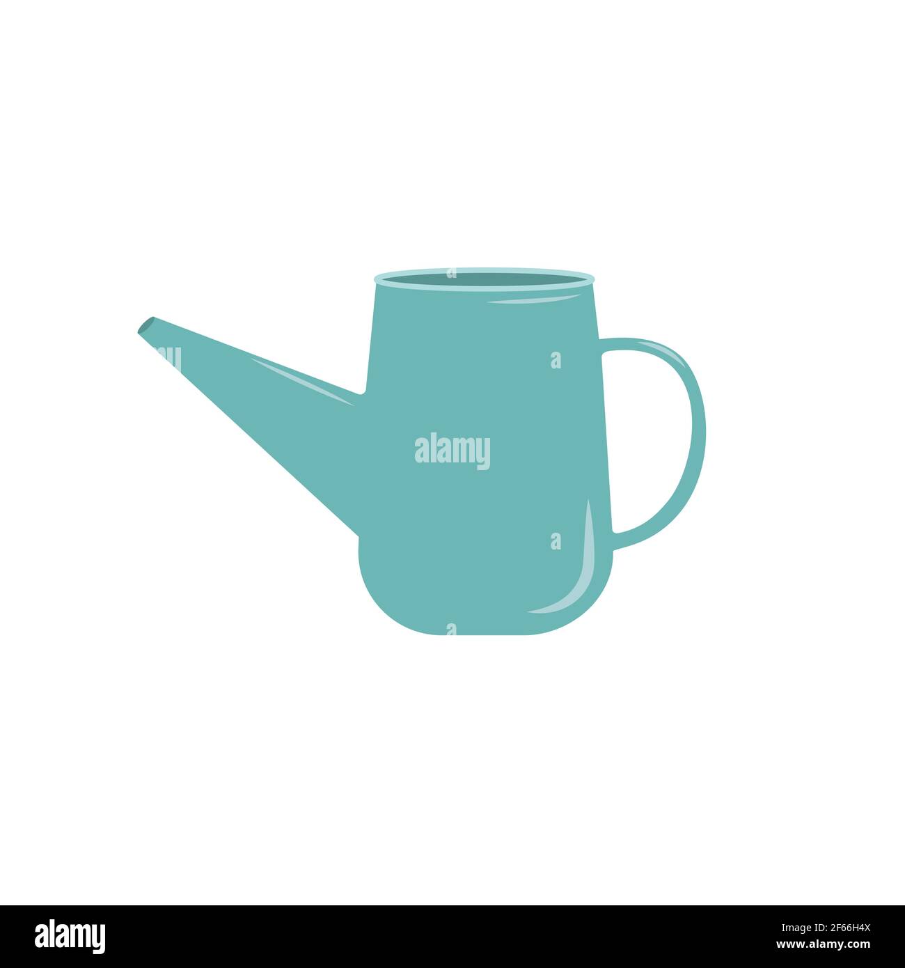Watering can Vector illustration in flat design Stock Vector