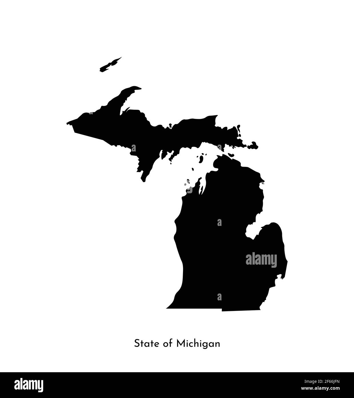 Vector isolated simplified illustration icon with black map's