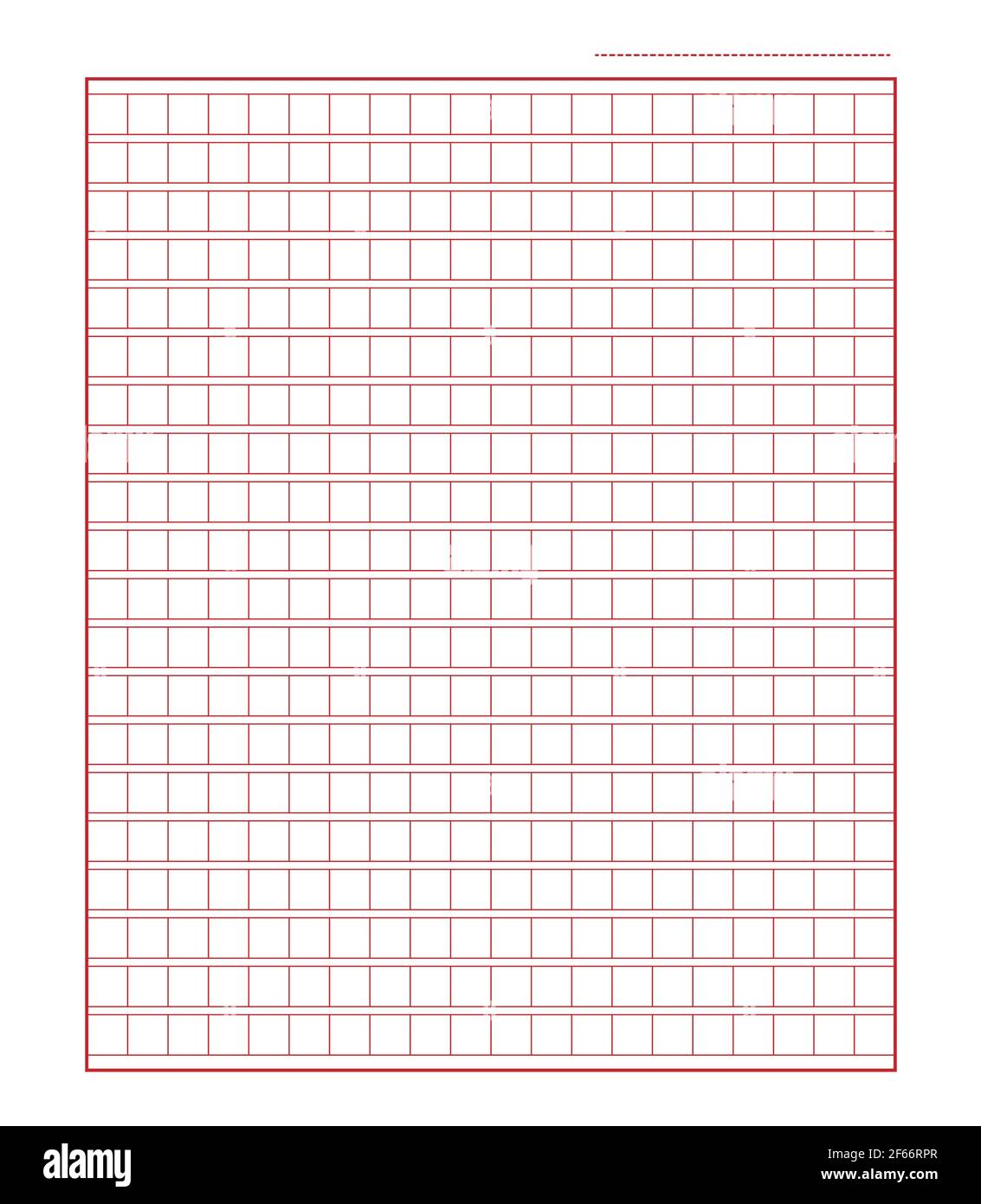 Squared manuscript icon paper vector file, isolated illustration . Stock Vector