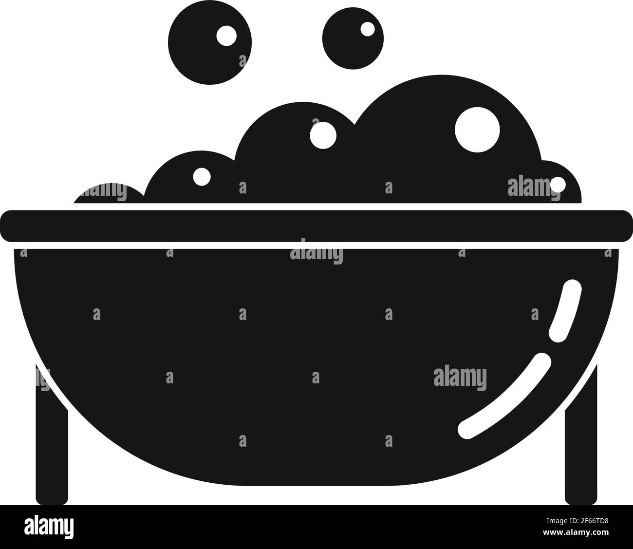 Jacuzzi icon, simple style Stock Vector