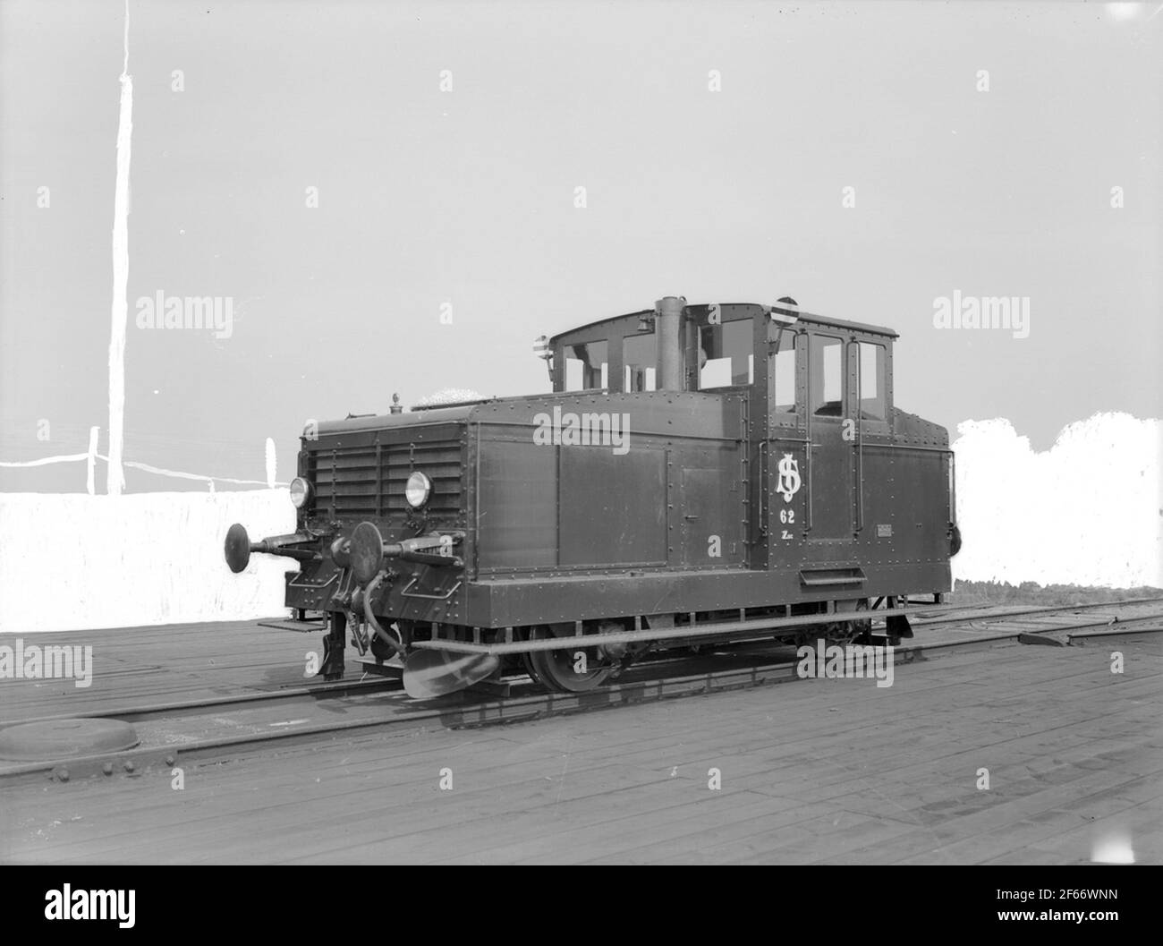 The state's railways, SJ ZSC 62. Stock Photo