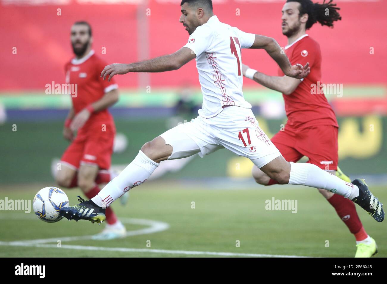 Tehran, Iran. 30th Mar, 2021. Mehdi Taremi of Iran during the International  Friendly match between Iran and Syria at Azadi Stadium in Tehran, Iran.  Credit: SPP Sport Press Photo. /Alamy Live News