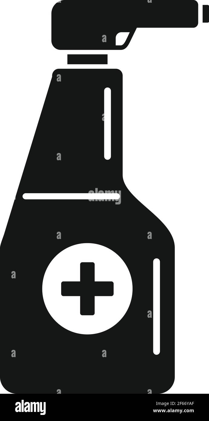 Antiseptic spray bottle icon, simple style Stock Vector Image & Art - Alamy